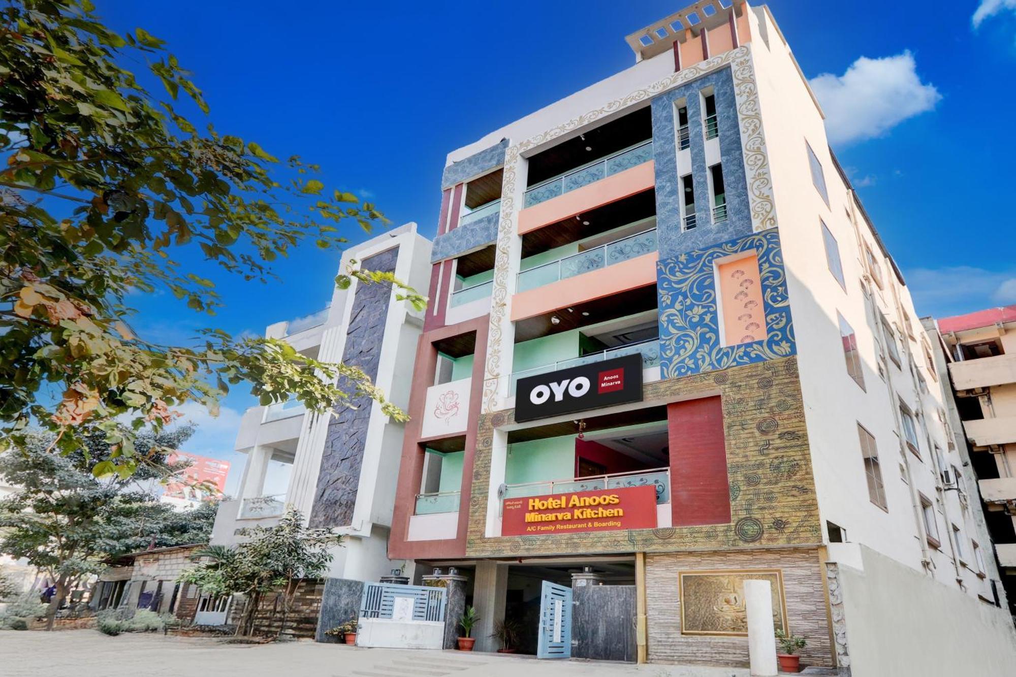 היידראבד Hotel O Anoos Minarva מראה חיצוני תמונה