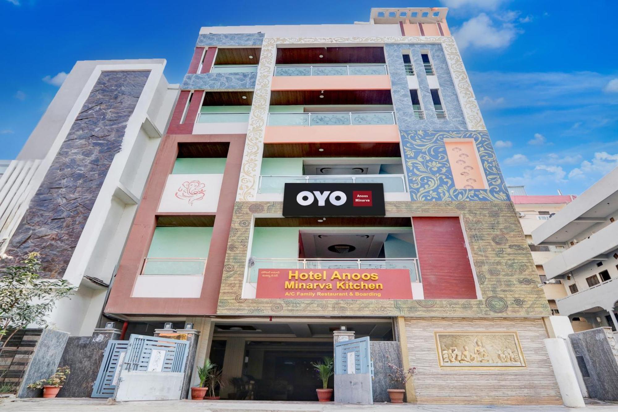 היידראבד Hotel O Anoos Minarva מראה חיצוני תמונה
