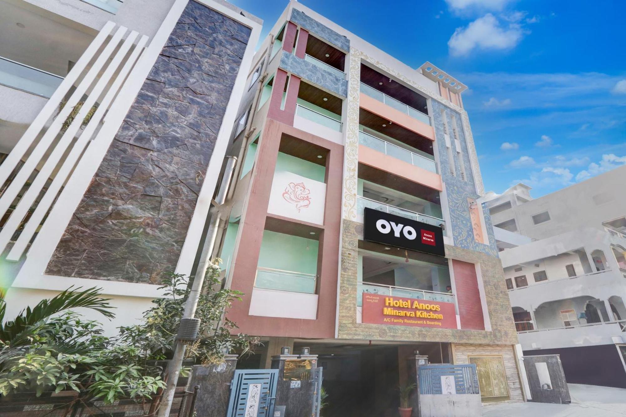 היידראבד Hotel O Anoos Minarva מראה חיצוני תמונה